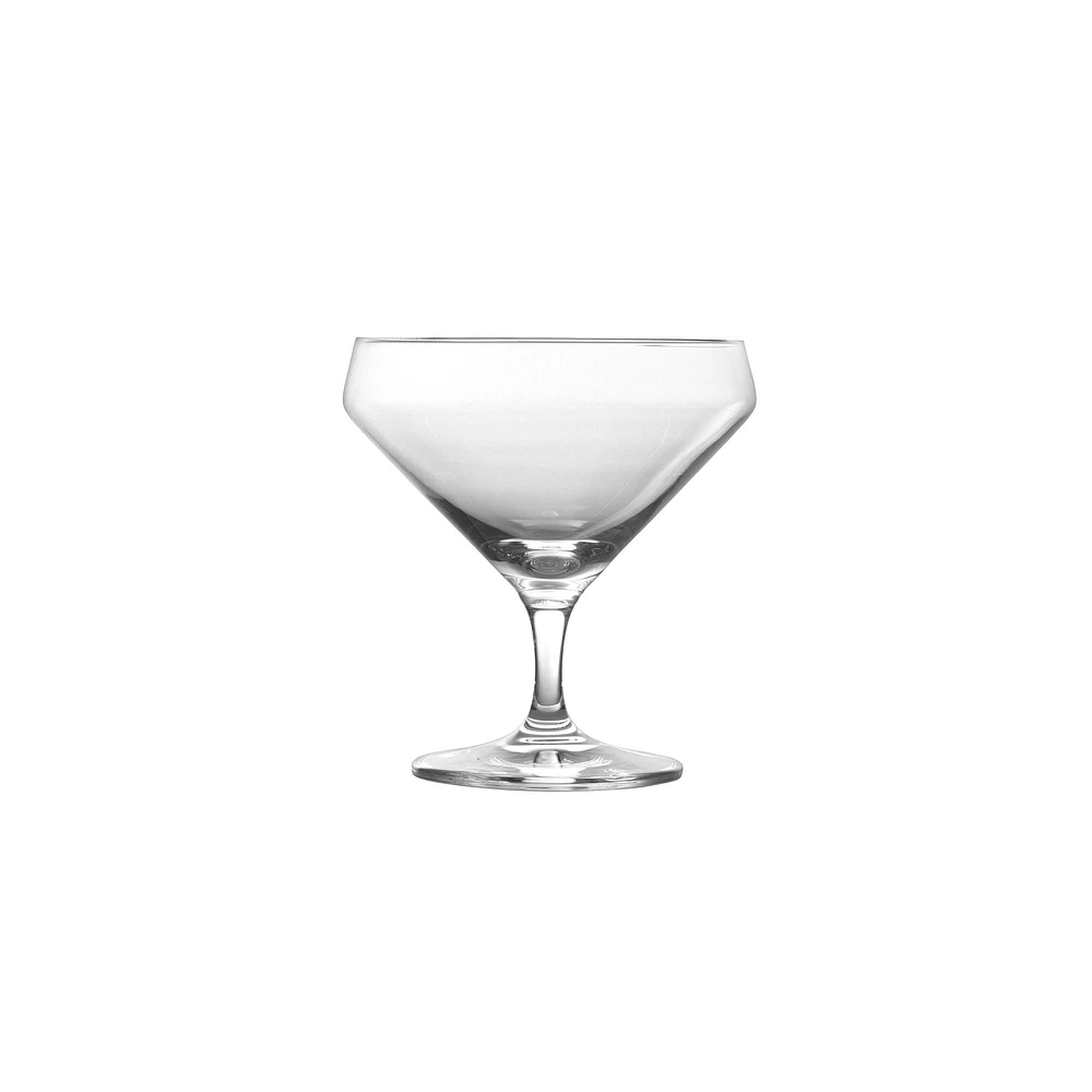 Schott Zwiesel Pure Crystal Short Stem Martini Glasses (Set of 6) | West Elm