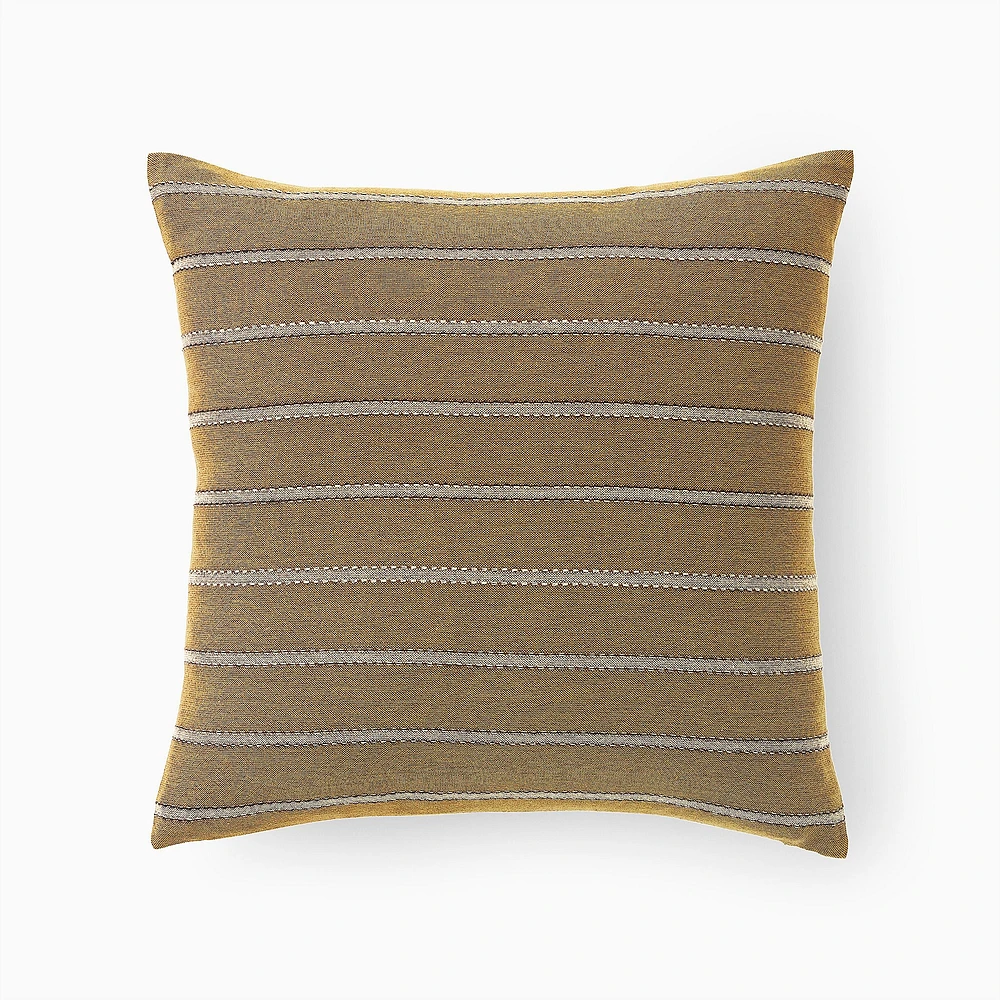 Stitch Stripe Pillow Cover | West Elm
