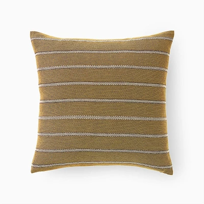 Stitch Stripe Pillow Cover | West Elm