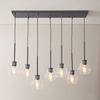 Sculptural 7-Light Geo Chandelier | West Elm