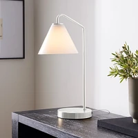 Sculptural Cone Table Lamp | Modern Light Fixtures West Elm