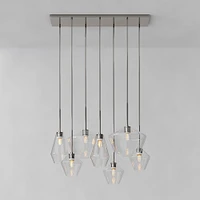 Sculptural 7-Light Geo Chandelier | West Elm