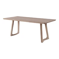 Silas Solid Wood Dining Table (76") | West Elm