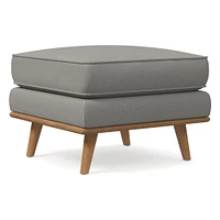 Zander Ottoman | West Elm