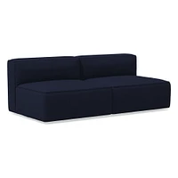 Remi Outdoor 2-Piece Armless Sofa | West Elm
