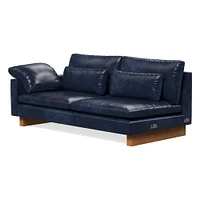 Build Your Own - Harmony Leather Sectional | West Elm