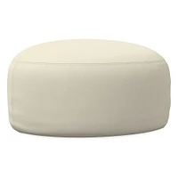 Hal Leather Ottoman | West Elm