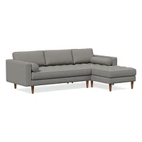 Dennes 2 Piece Chaise Sectional | Sofa With West Elm