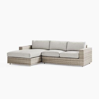 Urban Outdoor 2-Piece Chaise Sectional (102") | West Elm