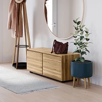 Anton Solid Wood Entryway Bench | West Elm