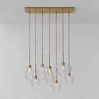 Sculptural 7-Light Geo Chandelier | West Elm