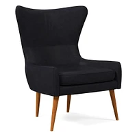 Erik Leather Wing Chair | West Elm