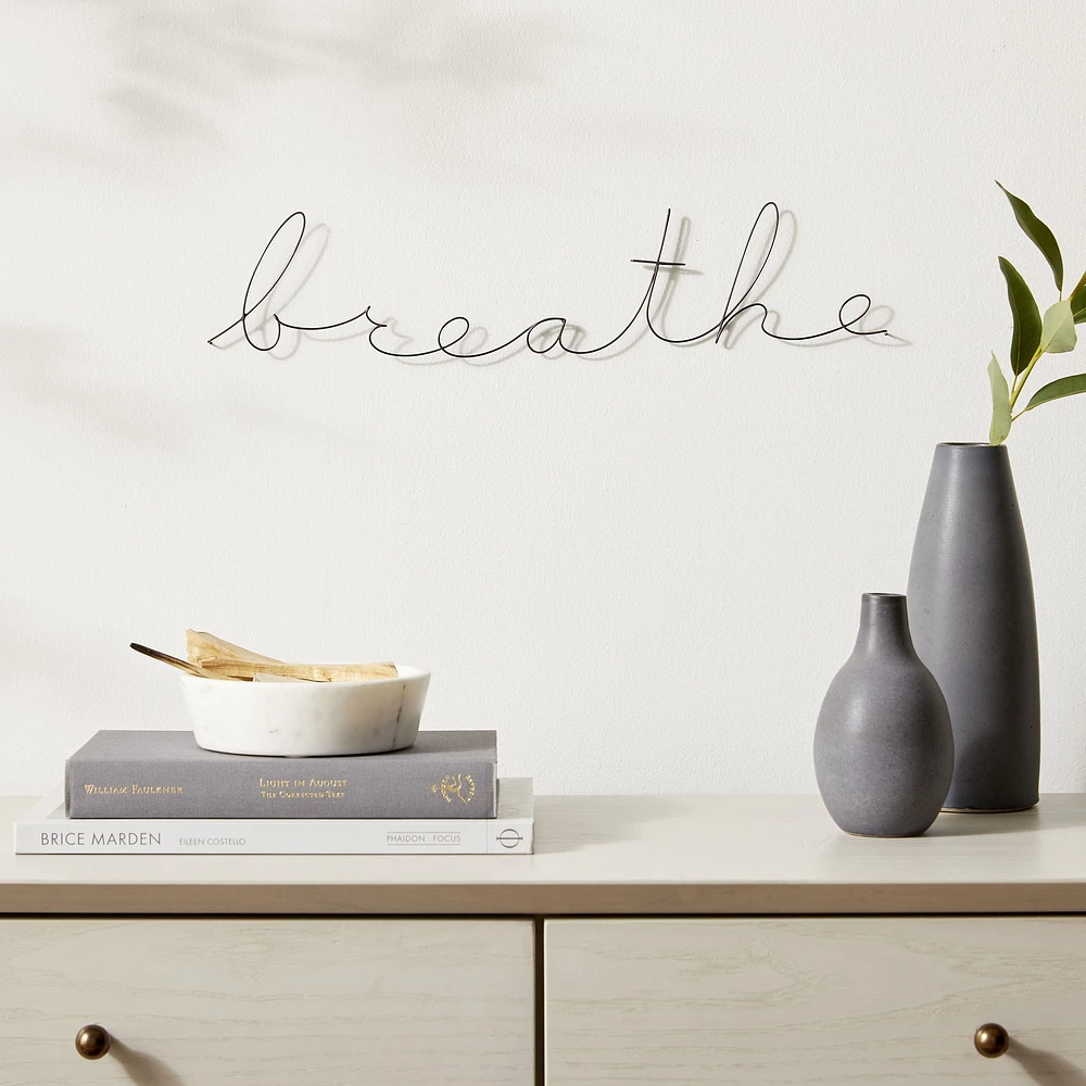 Gauge NYC Breathe Wall Art | West Elm