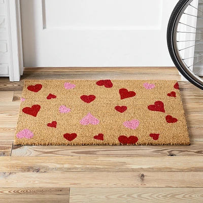 Nickel Designs Doormat - Heart Pattern | West Elm