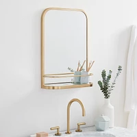 Seamless Wall Shelf Mirror - 17"W x 23"H | West Elm