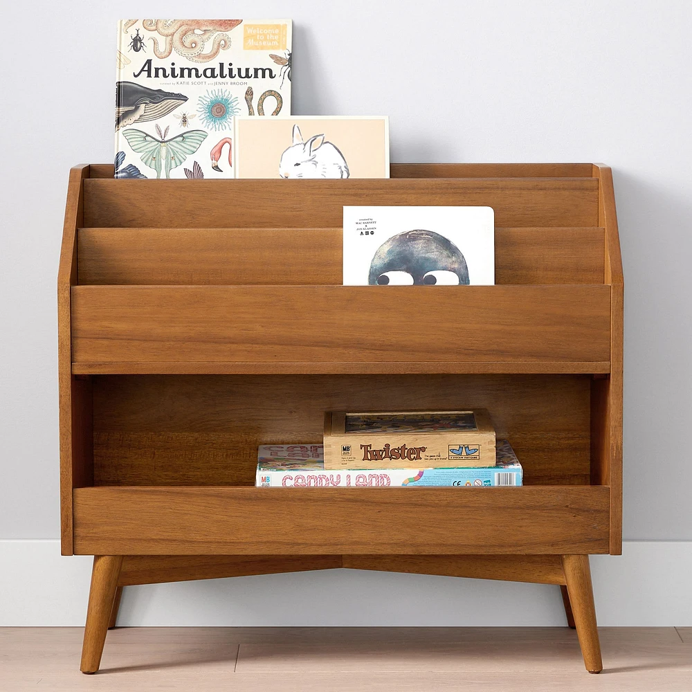 Mid-Century Toy Dump w/ Bookrack | West Elm