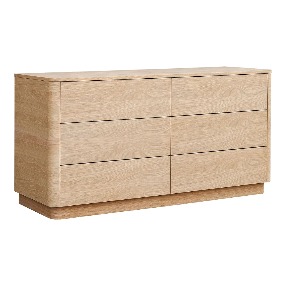 Pedestal 6-Drawer Dresser (60") | West Elm