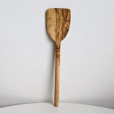 Gharyan Olive Wood Pancake Spatula | West Elm