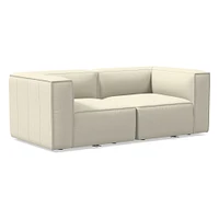 Remi Leather Modular Sofa (72"–108") | West Elm