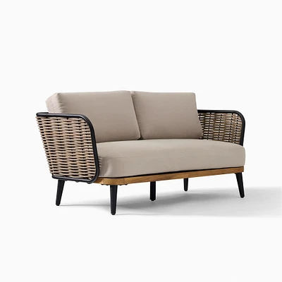 Oceanview Outdoor Loveseat (60") | West Elm