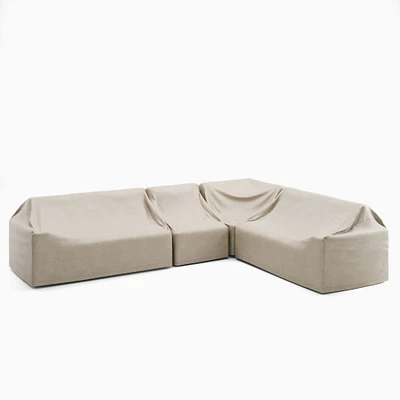 Urban Outdoor 4-Piece Sectional Protective Cover | West Elm