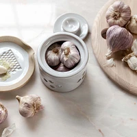 Farmhouse Pottery Silo Garlic Keeper | West Elm