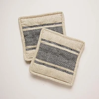 Farmhouse Pottery Stripe Potholders | West Elm