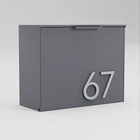 Post & Porch Customizable Cubby Wall Mounted Mailbox | West Elm