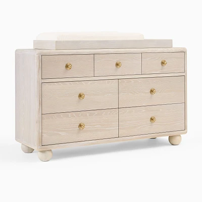 Joseph Altuzarra Sphere Foot 7-Drawer Changing Table (56") | West Elm