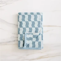 Wavy Blocks Towel Sets | West Elm