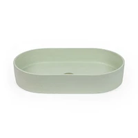 Manhattan Oval Handmade Vessel Sink | West Elm