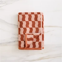 Wavy Blocks Towel Sets | West Elm