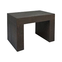 Solid Reclaimed Wood Dining Stool | West Elm