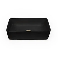 Reno Rectangle Handmade Vessel Sink | West Elm