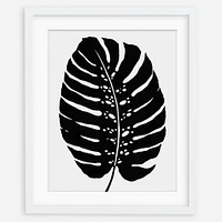 Living Pattern Framed Print - Monstera Deliciosa | West Elm