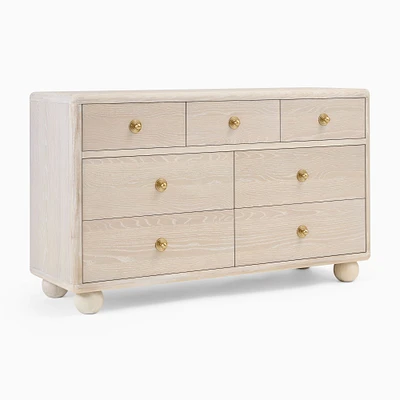 Joseph Altuzarra Sphere Foot 7-Drawer Dresser (56") | West Elm