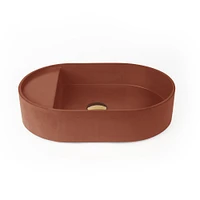 Buffalo Oval Handmade Vessel Sink | West Elm