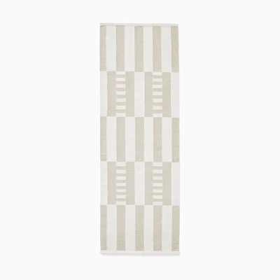 Billy Cotton Checkered Rug | West Elm