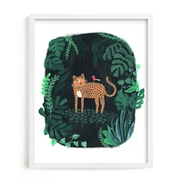 Wild Cat Framed Wall Art By Minted for West Elm Kids |