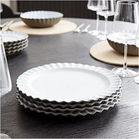 Costa Nova Festa Stoneware Dinner Plates (Set of 4) | West Elm