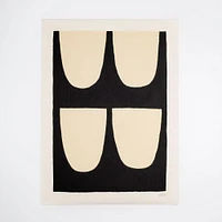 Bastille Black Wall Hanging by Michael Upton | West Elm