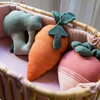 Lorena Canals Cathy The Carrot Knitted Cushion | West Elm