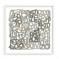 Earthy Abstract Framed Wall Art by Minted for West Elm |