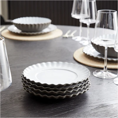 Costa Nova Festa Stoneware Salad Plates (Set of 4) | West Elm