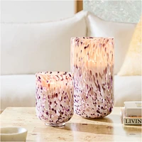 Mari Glass Hurricanes - Blush Spots | West Elm