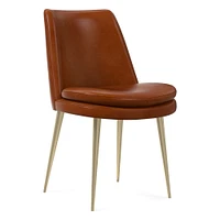 Finley Low-Back Leather Dining Chair (Set of 2) | West Elm