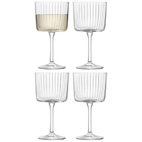 Gio Lines Glassware (Set of 4) | West Elm