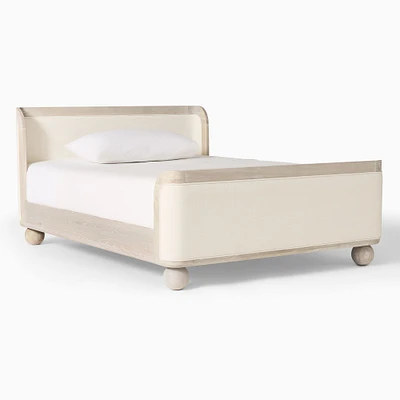 Joseph Altuzarra Sphere Foot Upholstered Bed | West Elm