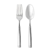 Bistro Mirrored Stainless Steel Serving Utensils (Set of 2) | West Elm