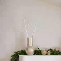 White Wrapped Light-Up Branches | West Elm